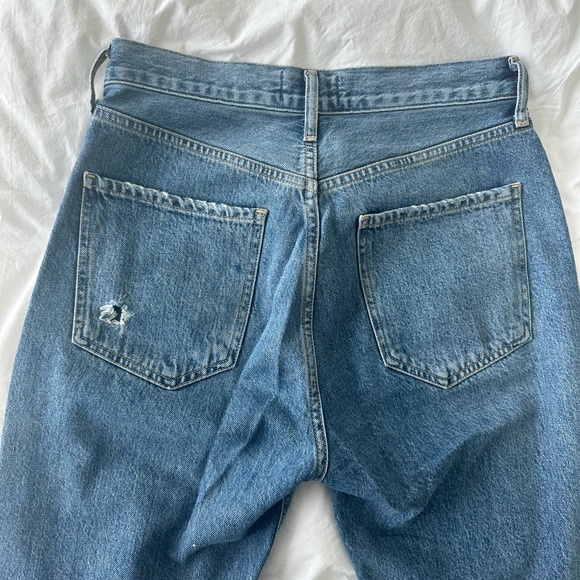 Agolde Riley Crop Straight Jeans - Picture 5 of 10
